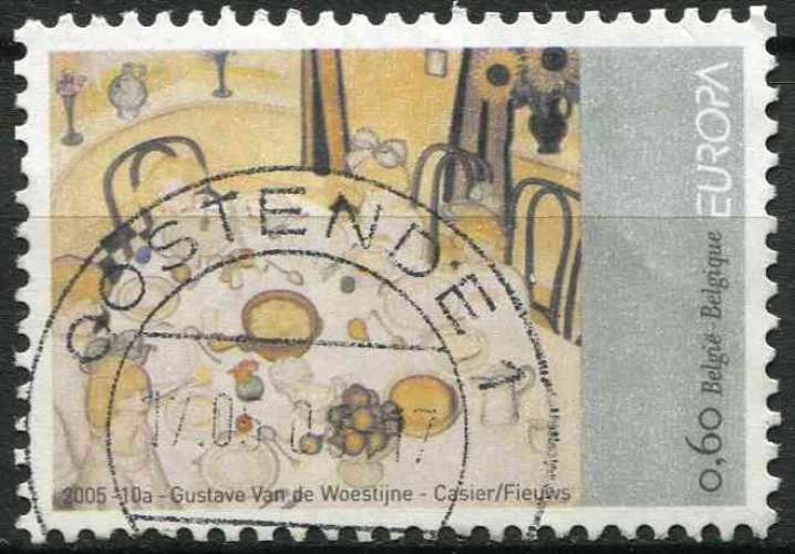 BELGIQUE 2005 OBLITERE N° 3371 europa