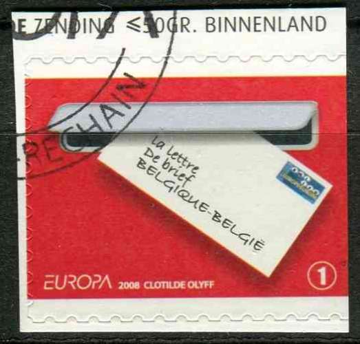 BELGIQUE 2008 OBLITERE N° 3763 europa