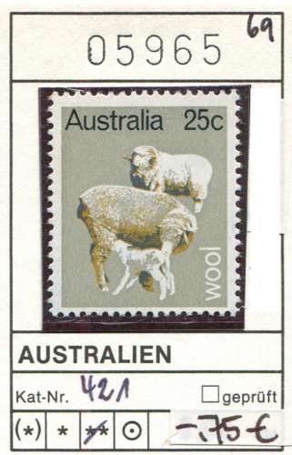 Australie 1969 - Michel 421  - ** neuf mnh -