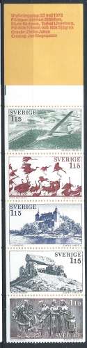 Suède Carnet N°C1011** (MNH) 1978 - Paysages, Tourisme