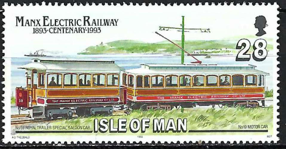 Île de Man - 1993 - Y & T n° 580 - MNH (3