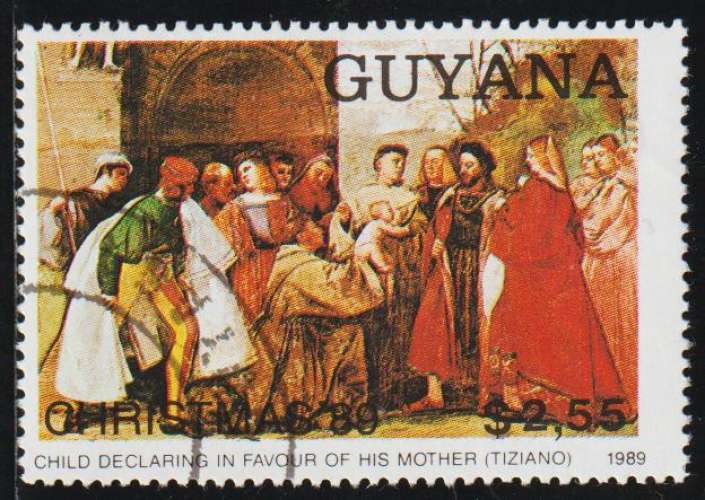 GUYANA 1989 -  Y&T N° 2151N