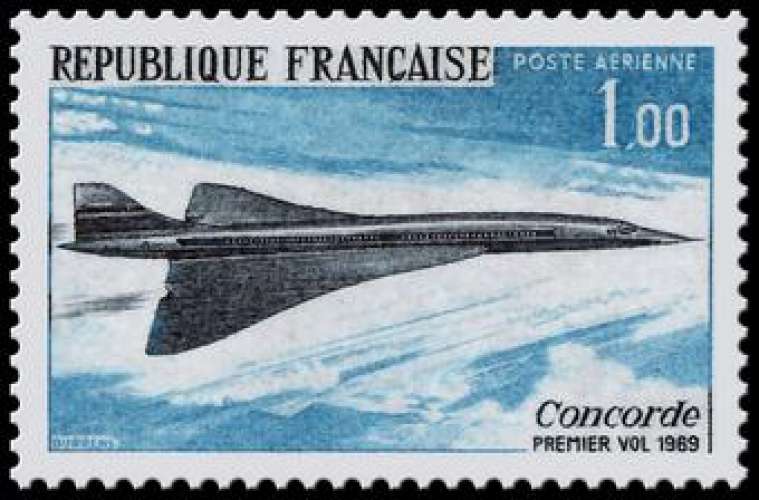 France 1969 – Y&T PA N° 43 Neuf **