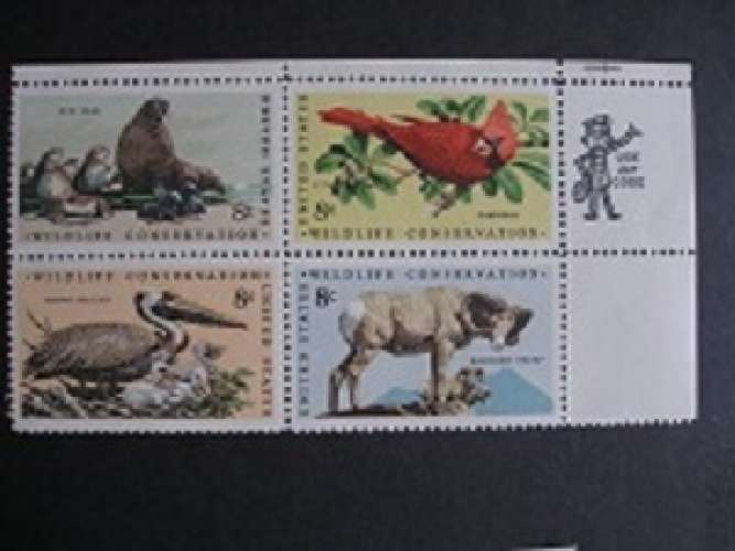 USA 1972 - Protection de la faune - MNH**