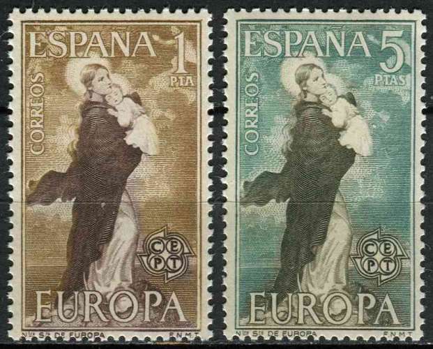 ESPAGNE 1963 NEUF** MNH N° 1188 1189 europa