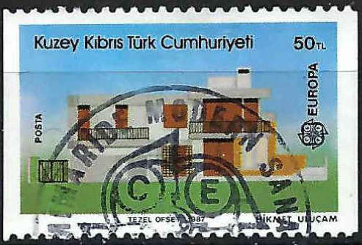 Chypre Turc - 1987 - Y & T n° 190 - Europa - O.