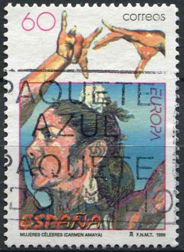 ESPAGNE 1996 OBLITERE N° 3001 europa