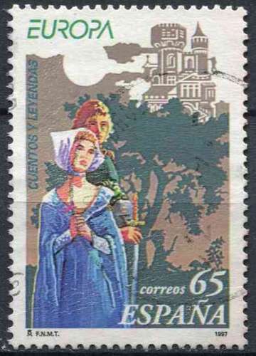 ESPAGNE 1997 OBLITERE N° 3059 europa