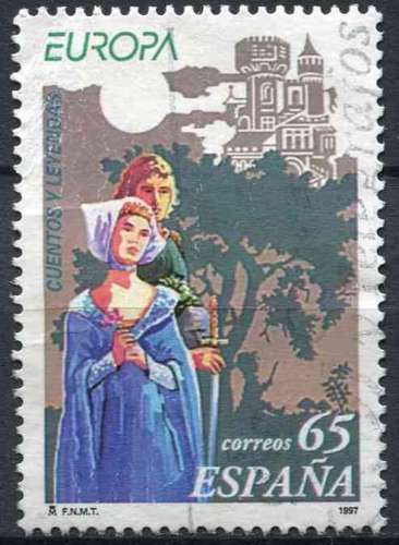 ESPAGNE 1997 OBLITERE N° 3059 europa