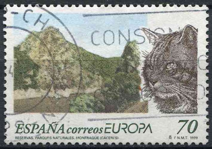 ESPAGNE 1999 OBLITERE N° 3196 europa