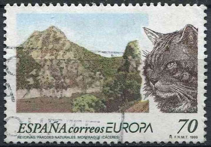 ESPAGNE 1999 OBLITERE N° 3196 europa