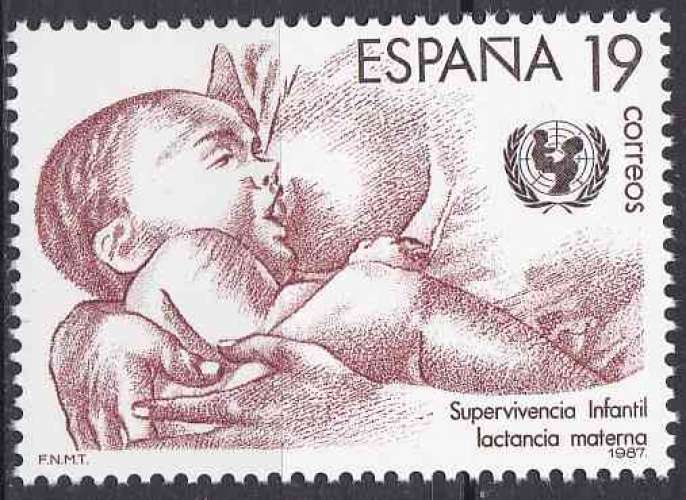 ESPAGNE 1987 NEUF** MNH N° 2501 europa