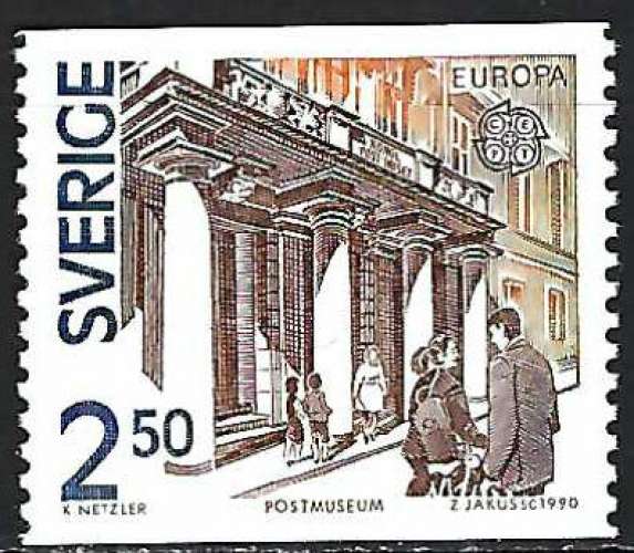 Suède - 1990 - Y & T n° 1571 - Europa - MH