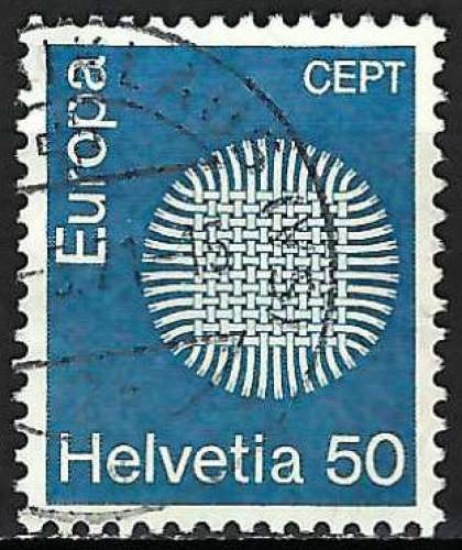 Suisse - 1970 - Y & T n° 856 - Europa - O.