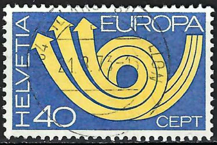 Suisse - 1973 - Y & T n° 925 - Europa - O.