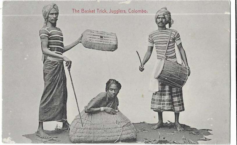 The Basket Trick, Jugglers - COLOMBO - n°369 Plâté & Cie