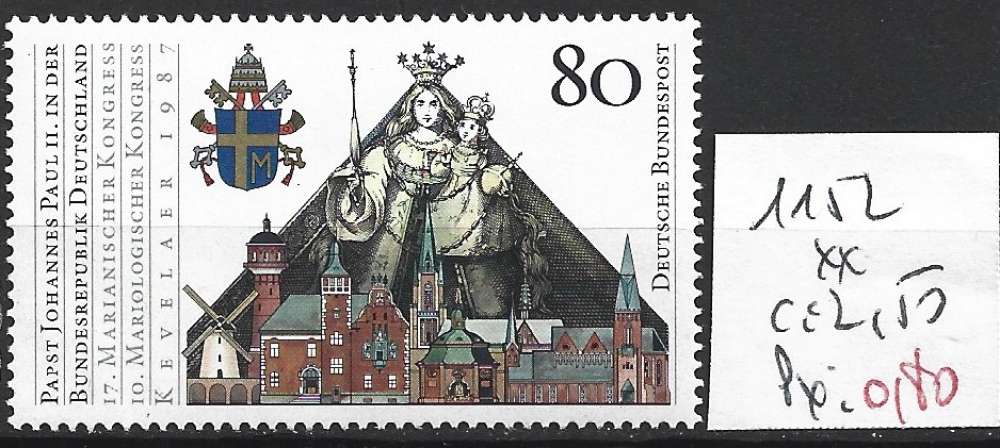 ALLEMAGNE RFA 1152 ** côte 2.50 €