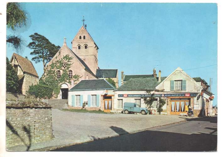 cpm 78 Bazainville La Place de l'Eglise