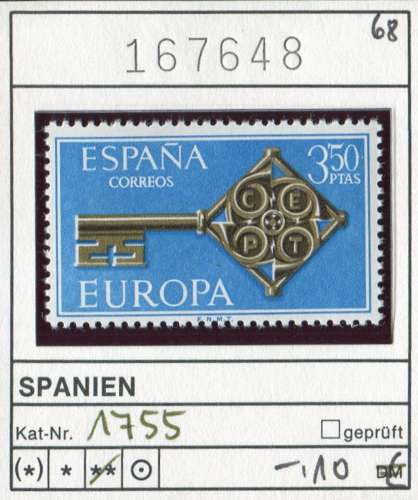 Espagne 1968 - Michel 1755 - ** neuf mnh