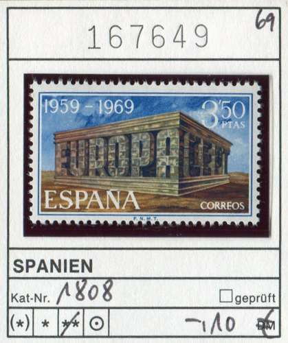 Espagne 1969 - Michel 1808 - ** neuf mnh