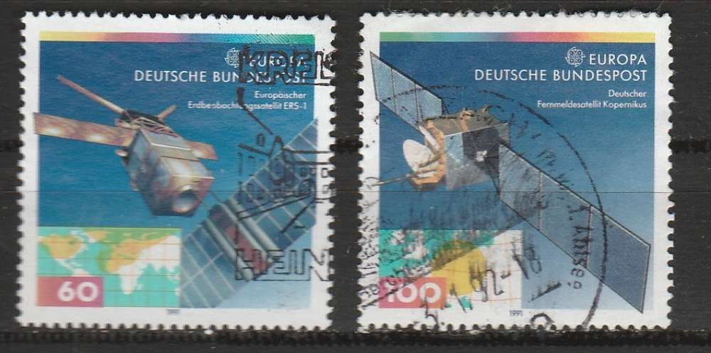 Allemagne 1991 Europa CEPT  YT 1358 & 1359