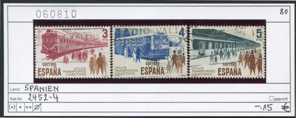 Espagne 1980 - Michel 2452-2454 - ** neuf mnh