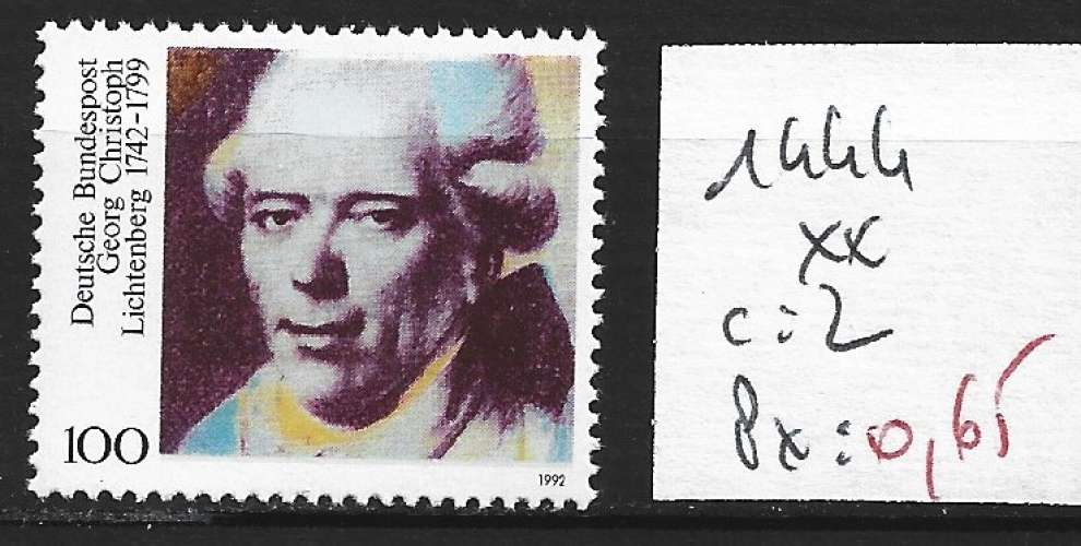 ALLEMAGNE RFA 1444 ** côte 2 €