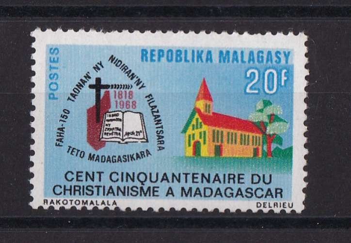 MADAGASCAR YT  n° 451    neuf **    1968