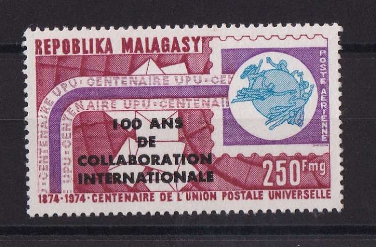 MADAGASCAR YT  PA n° 146    neuf **    1974