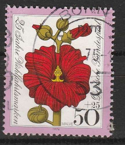 Allemagne 1974 YT 669 Fleur