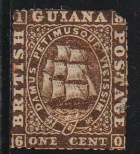 GUYANA 1860 -  Y&T N° 21A