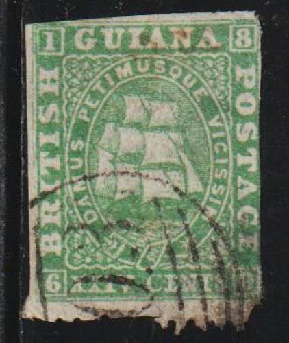 GUYANA 1860 -  Y&T N° 19