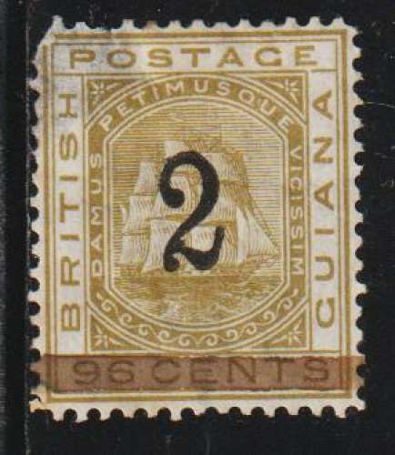 GUYANA 1881 -  Y&T N° 55