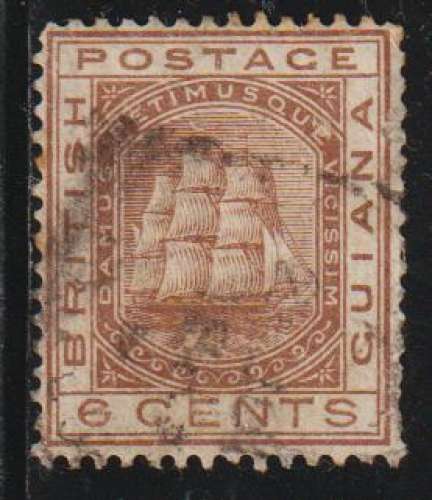 GUYANA 1882 -  Y&T N° 68