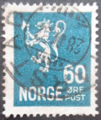 NORVEGE N°123 oblitéré 