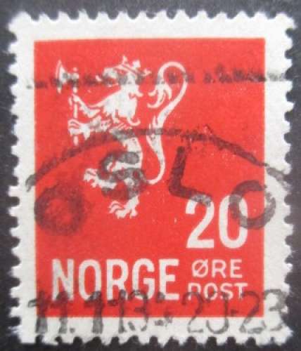 NORVEGE N°176 oblitéré 