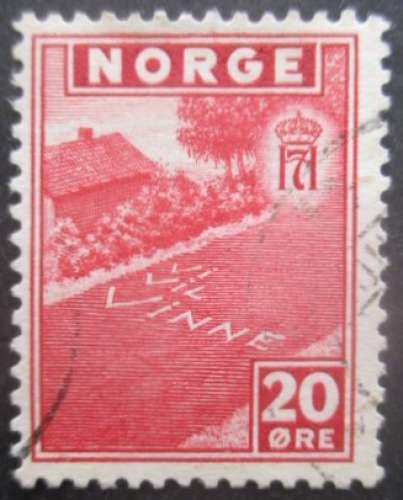 NORVEGE N°265 oblitéré 