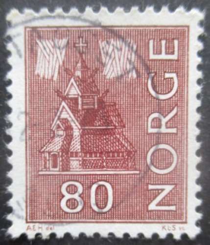 NORVEGE N°590 oblitéré 