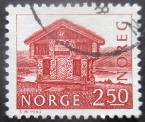 NORVEGE N°832 oblitéré 