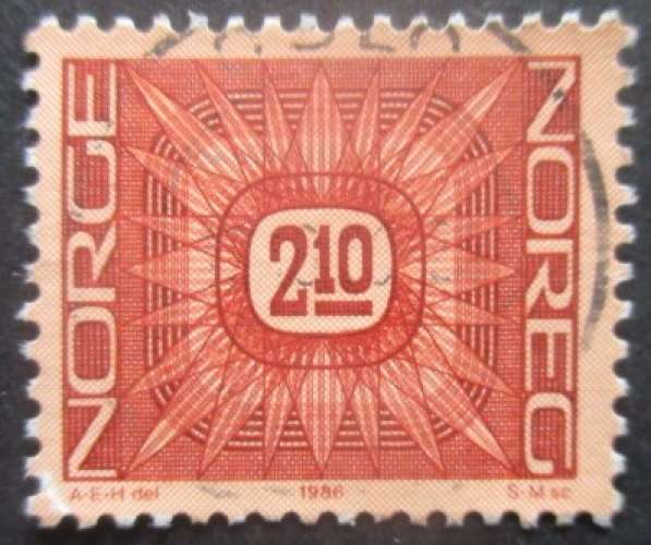 NORVEGE N°896 oblitéré 