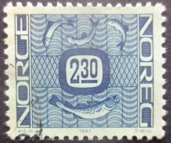 NORVEGE N°919 oblitéré 