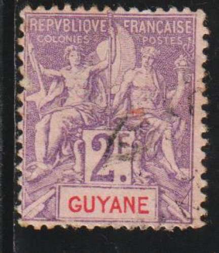 GUYANE 1900 - Y&T  N° 48