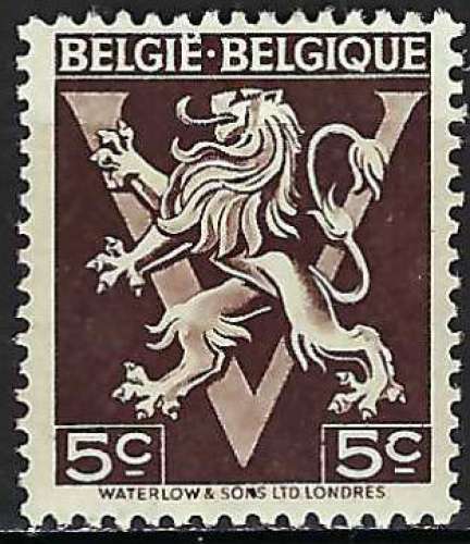 Belgique - 1945 - Y & T n° 674A - MNH