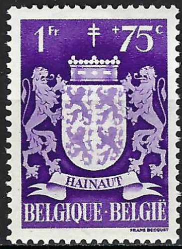 Belgique - 1945 - Y & T n° 721 - MH