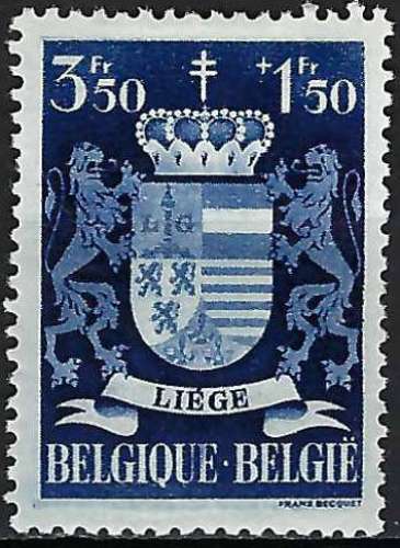 Belgique - 1945 - Y & T n° 723 - MH