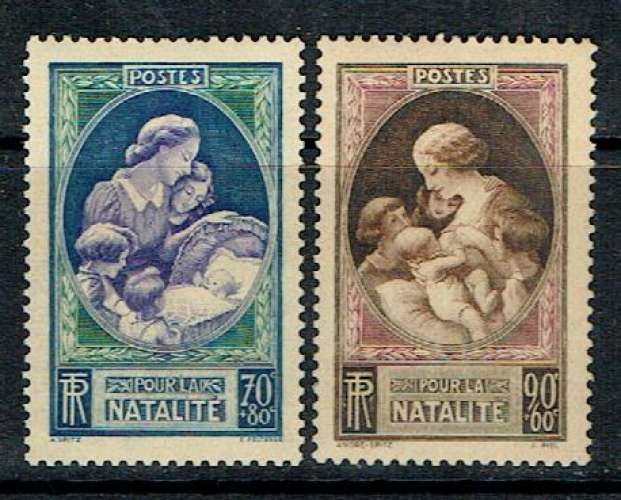 FRANCE 1939 - YT 440 441 ** MNH