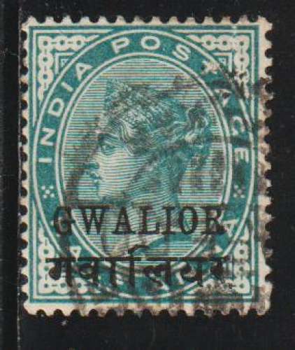 GWALIOR 1886 - Y&T  N° 9