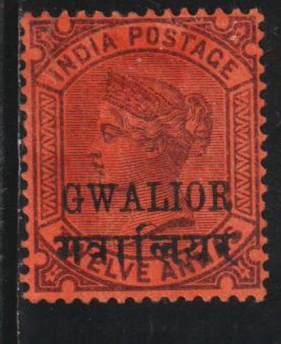 GWALIOR 1886 - Y&T  N° 22