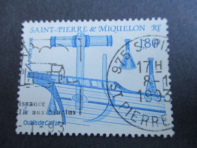 Saint pierre & Miquelon y & t 562 obl 1992