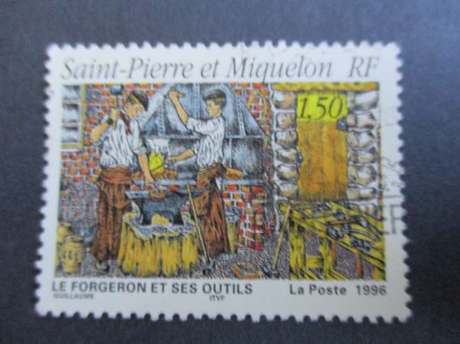 Saint pierre & Miquelon y & t 628 obl 1996